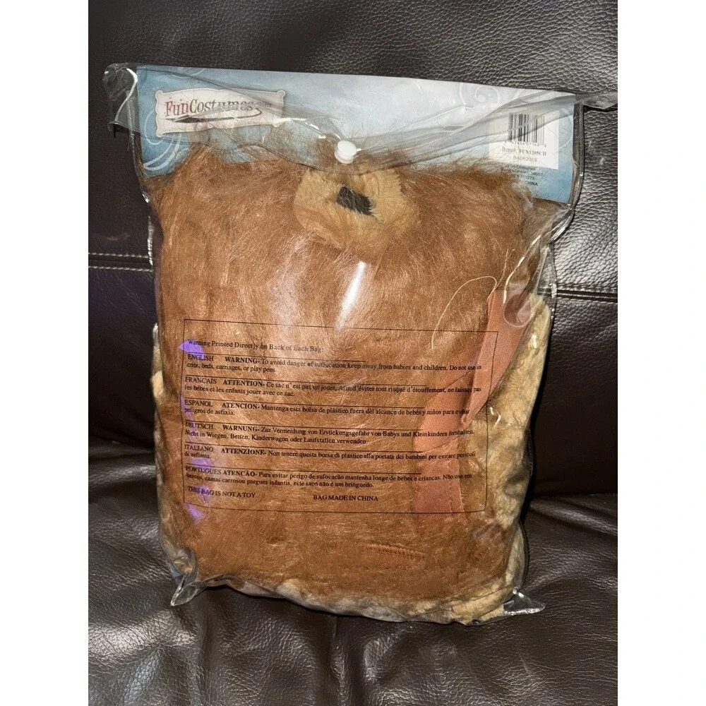 Child Deluxe Lion Costume Halloween Size L 12-14 Years New In Bag